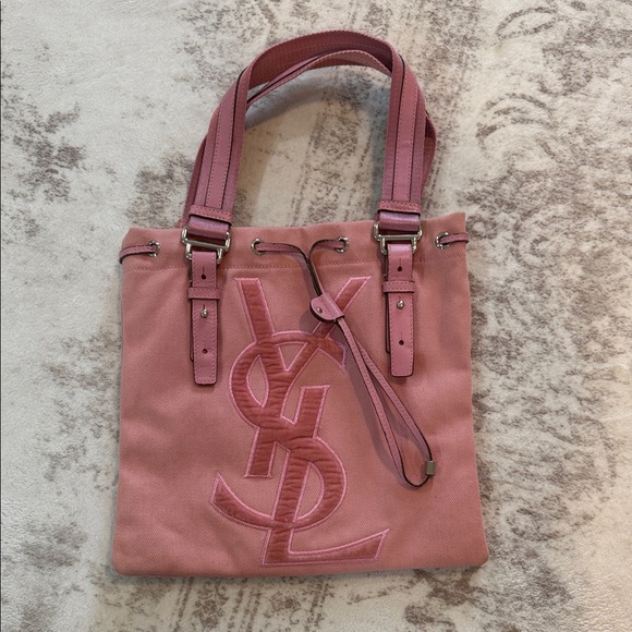 Yves Saint Laurent Blush Pink Tote - Picture 1 of 10